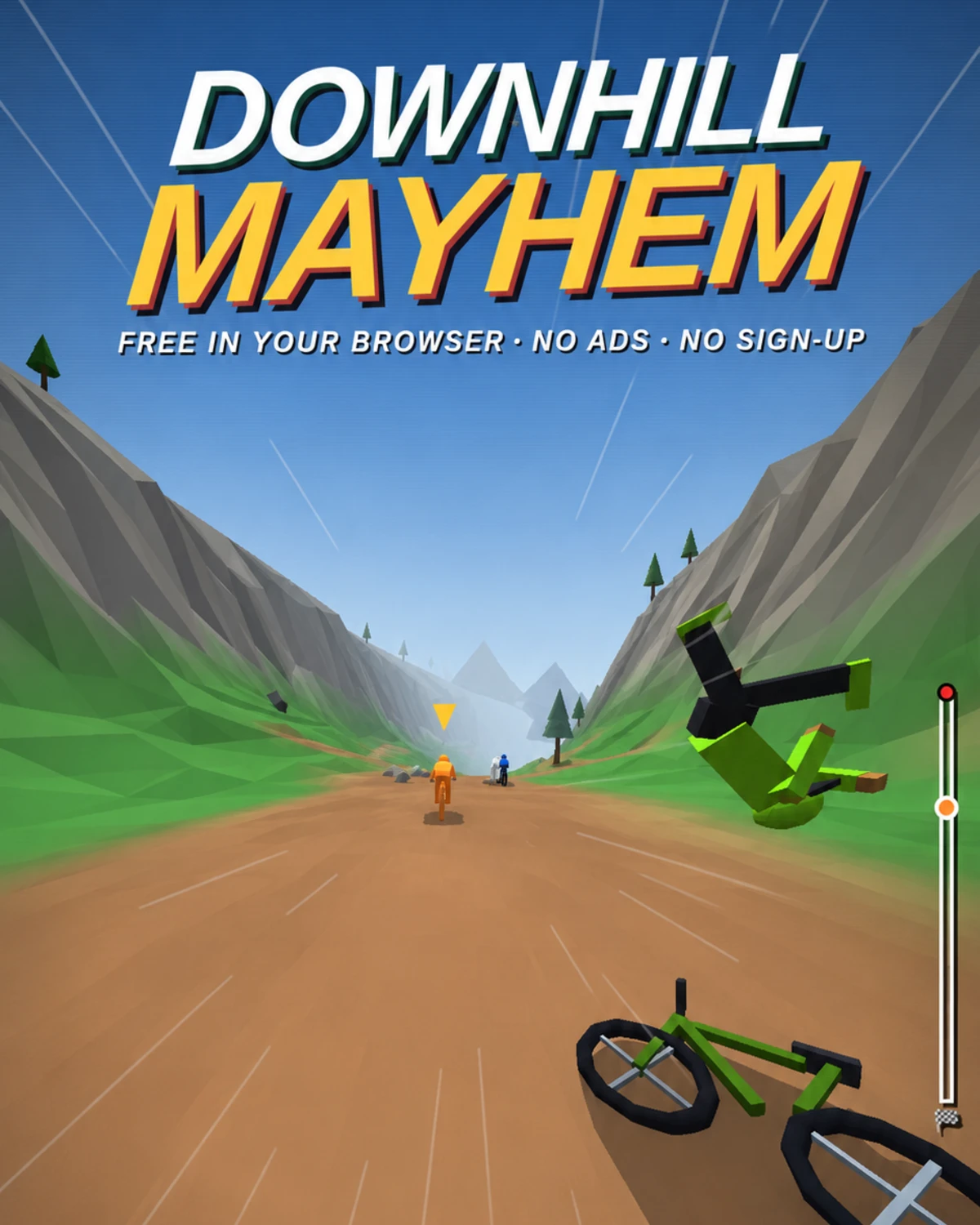 Downhill Mayhem cover art