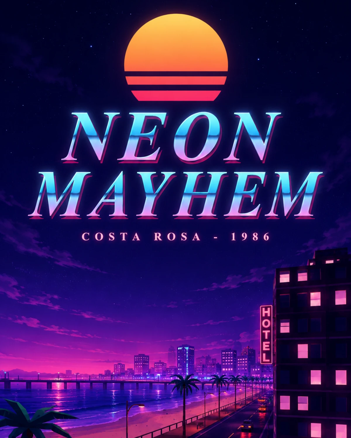 Neon Mayhem cover art